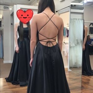 Black Sherri Hill Dress